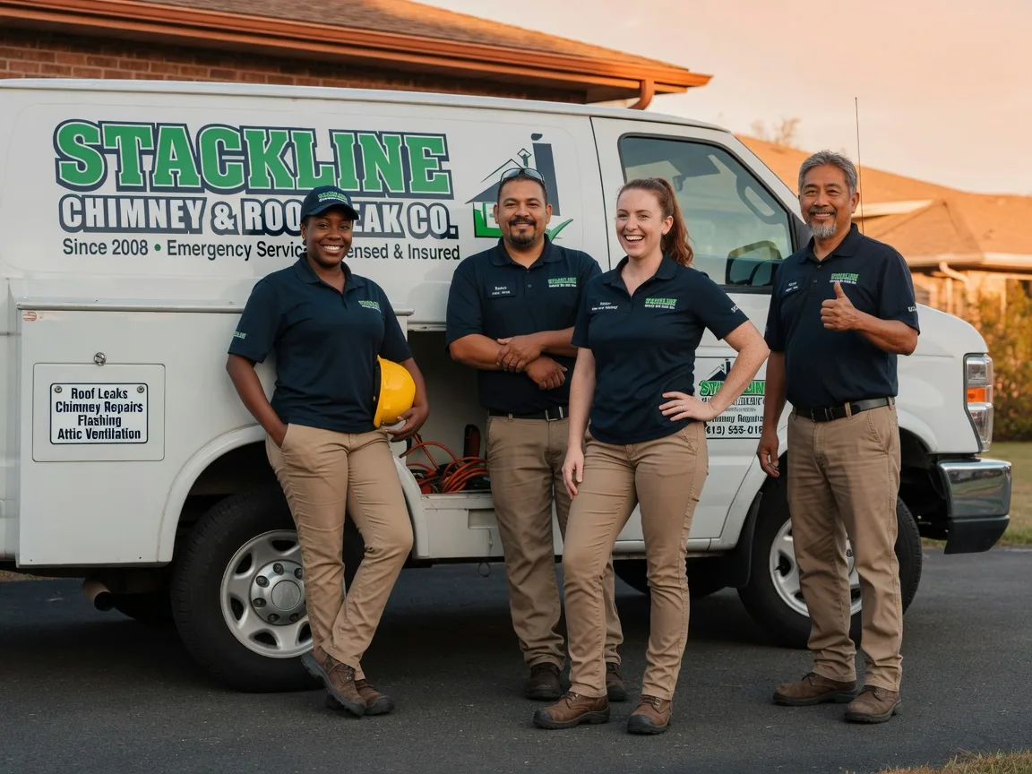 Chimney flashing repair company in Bryant, AR
